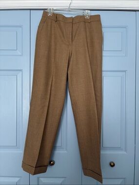 Liz Claiborne fully lined woman’s Tailored Tan Dress Pants